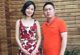 广州one游戏与明星合影